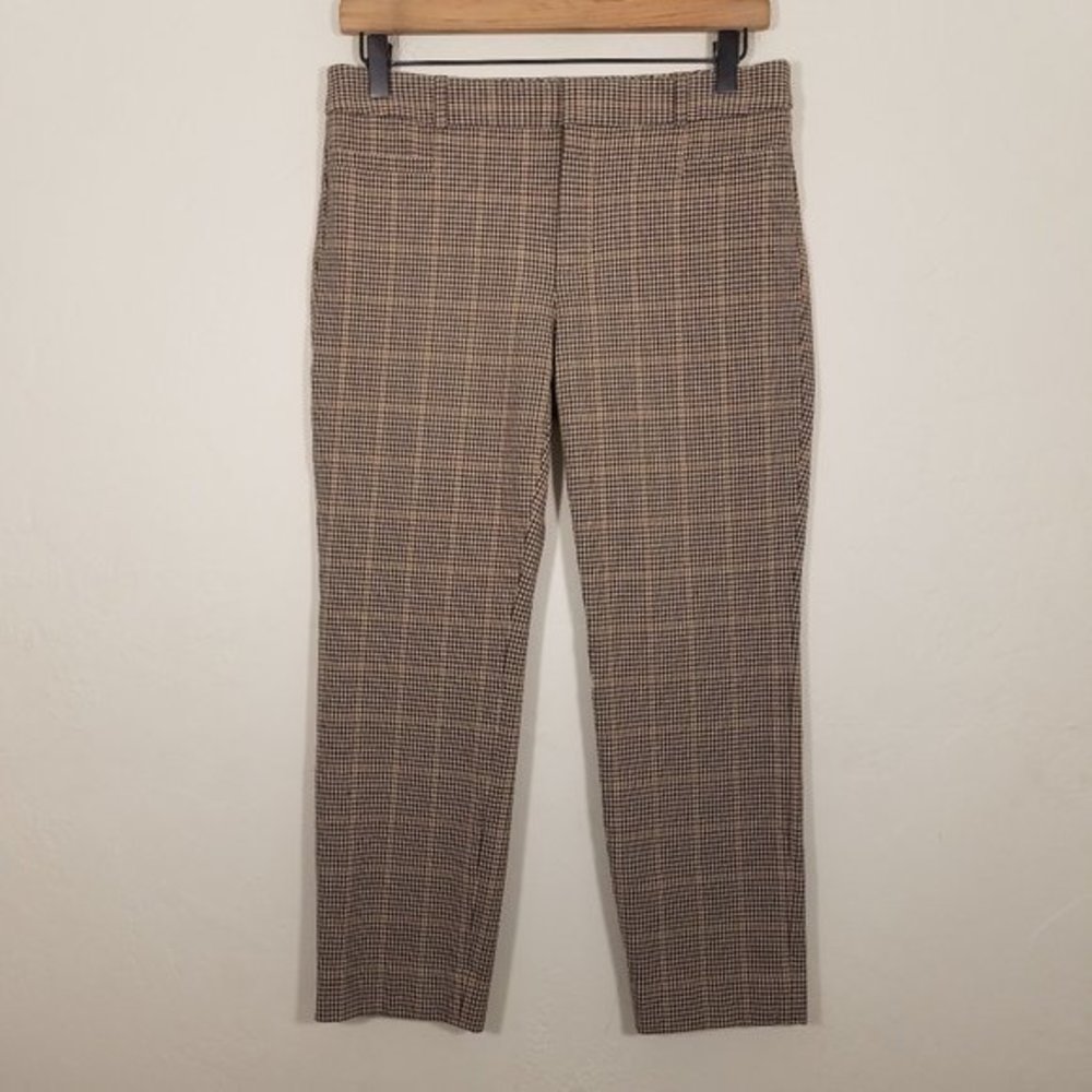 Banana Republic Sloan Plaid Stretch Dress Pants Size 6
